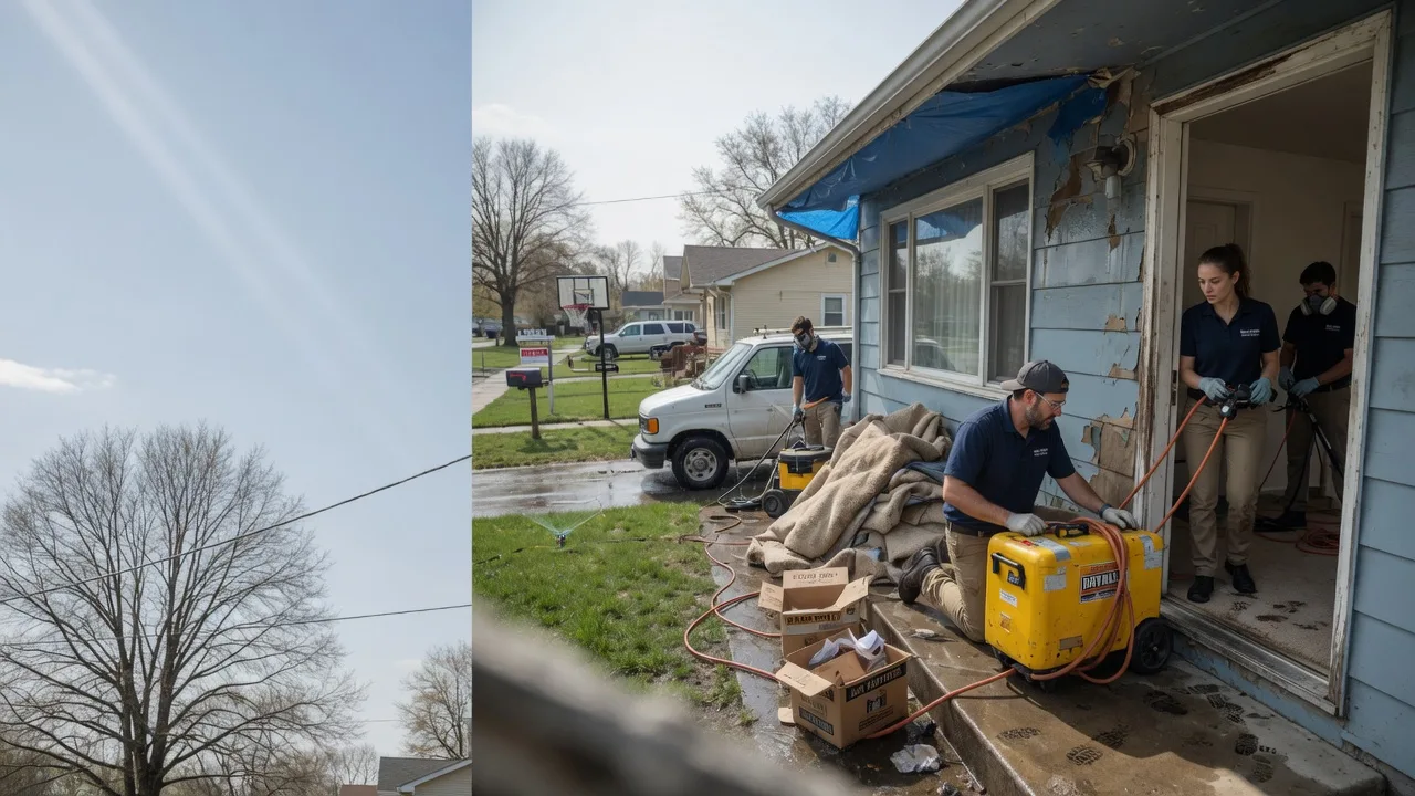 Basement Flood Cleanup in Chippewa Falls, WI near me